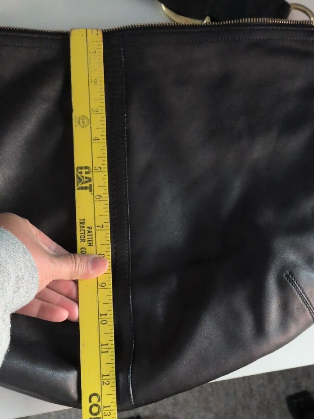 Coach Vintage Classic Soft Black Leather Hobo Large Shoulder Bag - Picture 8 of 9